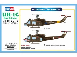 Збірна модель 1/48 Вертоліт UH-1C Huey ХоббіБос 85803