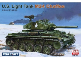 Збірна модель 1/72 американський легкий танк M24 Chaffee Foreart 2003