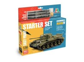 Збірна модель 1/56 Танк Cromwell Mk. IV - Стартовий набір - просте фарбування Italeri 75004
