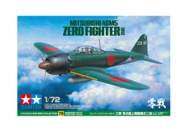 Збірна модель 1/72 Японський літак MITSUBISHI A6M5 ZERO (ZEKE) Tamiya 60779