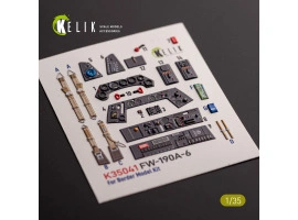FW-190A-6 3D декаль интерьер для комплекта Border Models 1/35 КЕЛИК K35041