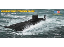 Збірна модель 1/700  Підводний човен Typhoon class HobbyBoss HB87019