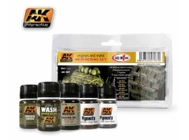 ENGINES AND METAL WEATHERING SET / НАБІР ДЛЯ ВЕЗЕРИНГУ - ДВИГУНИ І МЕТАЛ