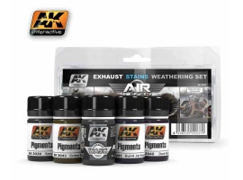 Exhaust stains weathering set (air series) / Набір хімії для везерингу - вихлопні плями