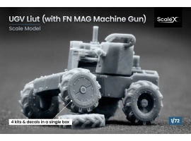 Збірна модель 1/72 Наземний дрон "Лють", MAG ScaleX VG 72002