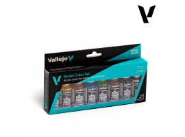Набір акрилових фарб базовий військовий (Wargames Basics) Vallejo VAL 70260
