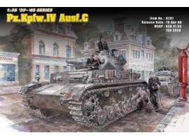 обзорное фото Pz.Kpfw.IV Ausf.C Бронетехніка 1/35