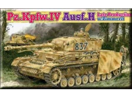 обзорное фото Pz.Kpfw.IV Ausf.H Late Production Бронетехніка 1/35