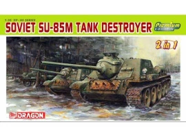обзорное фото Soviet SU-85M Tank Destroyer Бронетехніка 1/35