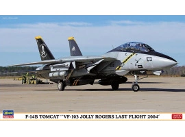 Збірна модель літака F-14B TOMCAT "VF-103 JOLLY ROGERS LAST FLIGHT 2004" 1/72