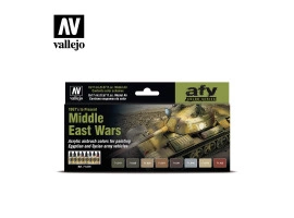 Набір акрилових фарб Війни на Близькому Сході (з 1967 р. по сьогодні) (Middle East Wars (1967's to Present)) 8 шт