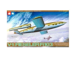 Scale model 1/48 German V-1 Fieseler Fi 103 missile aircraft Tamiya 61052