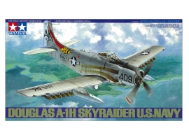 Scale model 1/48 Aircraft Douglas A-1H Skyraider Tamiya 61058
