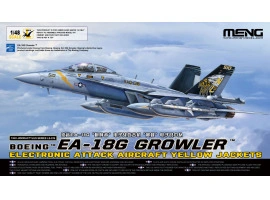 Збірна модель 1/48 Літак Boeing EA-18G Growler Electronic Attack Aircraft Yellow Jackets Meng LS-019