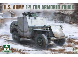 Сборная модель 1/35 Бронированный грузовик армии США грузоподъемностью 1/4 тонны Takom 2131
