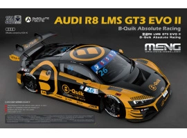 Збірна модель 1/24 Автомобіль Audi R8 LMS GT3 EVO II B-Quik Absolute Racing Meng CS-011