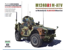 Збірна модель 1/72 Бронеавтомобіль U.S. M-ATV M1240A1 MRAP w/O-GPK kits T-Model GH72A05 Збірна модель 1/72 Бронеавтомобіль U.S. M-ATV M1240A1 MRAP w/O-GPK kits T-Model GH72A05
