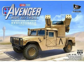 Збірна модель 1/72 Бронеавтомобіль U.S.Avenger AN/TWQ-1 1991 desert storm T-Model TK7317 Збірна модель 1/72 Бронеавтомобіль U.S.Avenger AN/TWQ-1 1991 desert storm T-Model TK7317