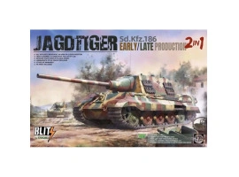 Збірна модель 1/35 САУ Sd.Kfz.186 Ягдтигр early/late Takom 8001