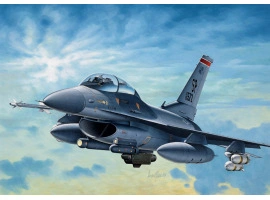 Збірна модель 1/72 Літак F-16 C/D Night Falcon Italeri 0188