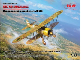 Збірна модель 1/32 италийский истребитель CR. 42 Falco (Вторая мировая война) ICM32020