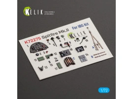 Supermarine Spitfire Mk.II декаль интерьер для комплекта IBG 1/72 KELIK K72275