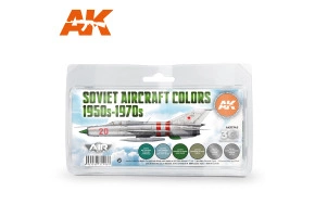SOVIET AIRCRAFT COLORS 1950S-1970S / ЦВЕТА СОВЕТСКИХ САМОЛЕТОВ 1950-1970-Х ГГ.