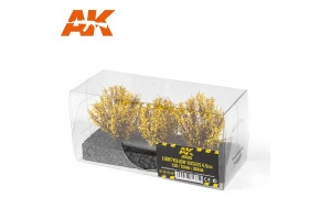 LIGHT YELLOW BUSHES 4-6CM / Светло-желтые кусты (3шт)