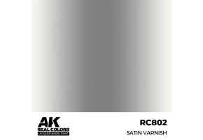 Акриловый лак на спиртовой основе Satin Varnish / Полуглянец Real Colors АК-интерактив RC802