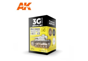 GERMAN STANDARD 37-44 COMBO 3G	/ Набор красок для отделки немецких танков