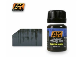 Streaking grime for panzer grey 35ml / Жидкость для имитации грязи на немецких серых танках 35мл