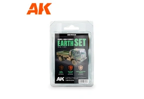 Earth set– enamel liquid pigment  Набор земли – жидкий пигмен