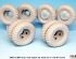 preview US M54A2 Cargo Truck Sagged Rear wheel set-Heavy load ( for AFV club 1/35)