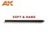 preview A pencil for simulating dark brown chips and scratches (soft)  - CHIPPING LEAD-Soft