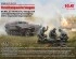 preview Збірна модель 1/35 Німецький санітарний бронетранспортер Sd.Kfz.251/8 Ausf.A з медичним персоналом ICM 35114