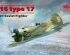 preview Збірна модель 1/32 Радянський винищувач I-16 тип 17, ICM32005