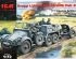 preview Збірна модель 1/72 Німецький артилерійський тягач Крупп L2H143 Kfz.69 з Pak 36 ICM 72461