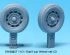 preview WW2 11CV Staff car Sagged wheel set (2) 