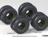 preview US M54A2 Cargo Truck Sagged Rear wheel set-Heavy load ( for AFV club 1/35)